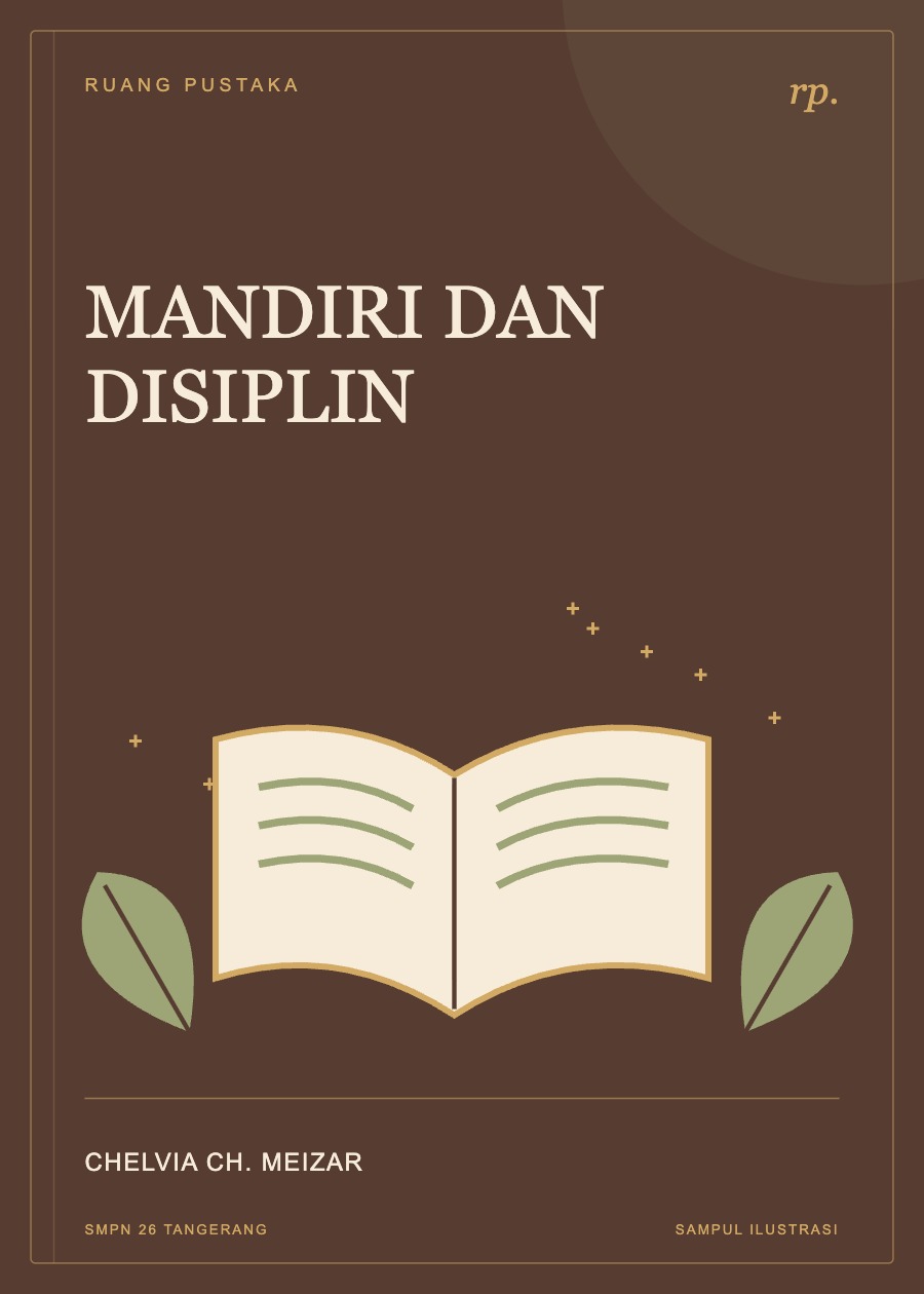 Sampul ilustrasi MANDIRI DAN DISIPLIN
