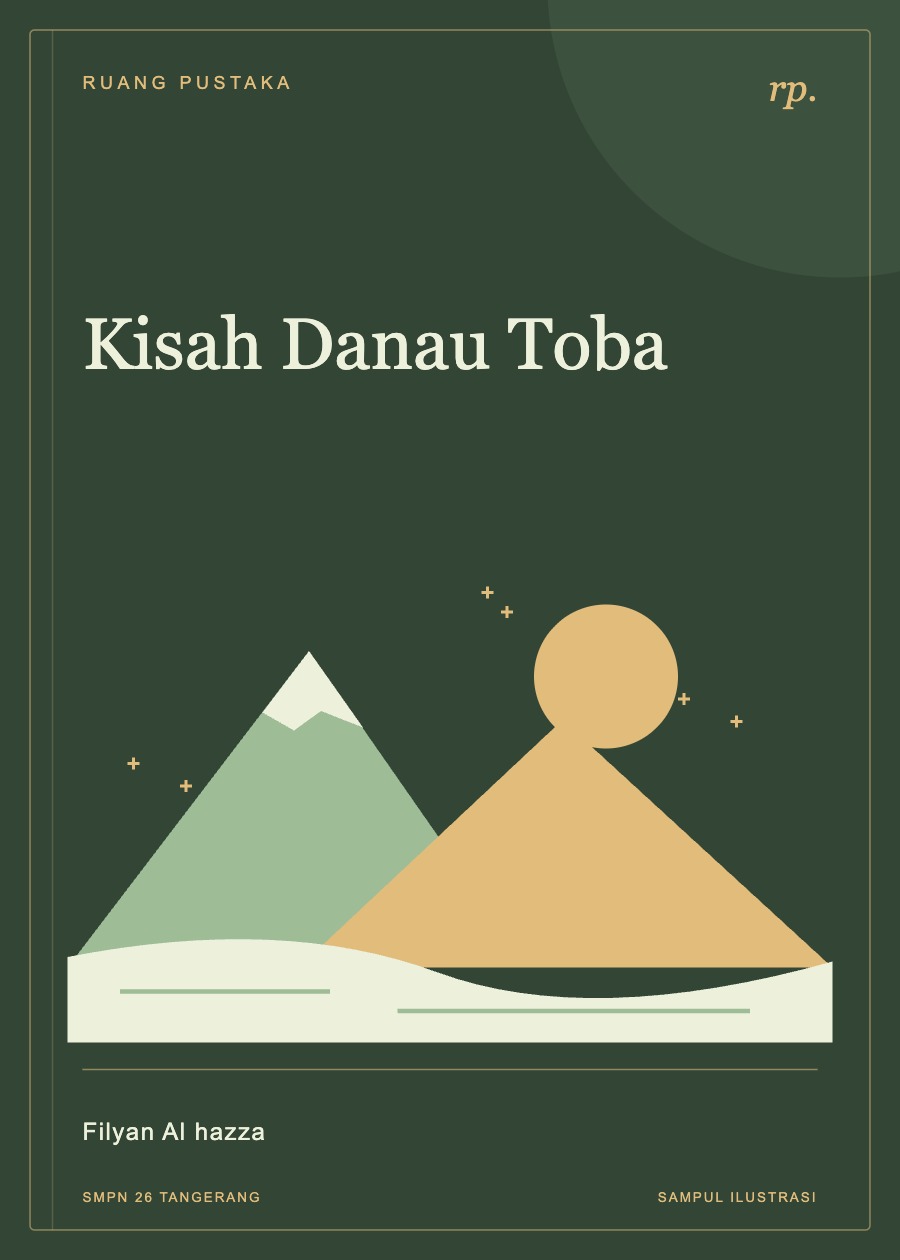 Sampul ilustrasi Kisah Danau Toba