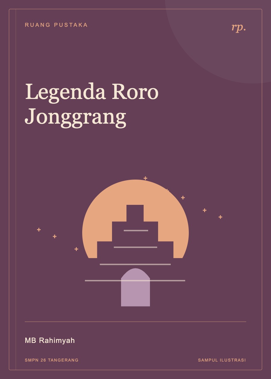 Sampul ilustrasi Legenda Roro Jonggrang