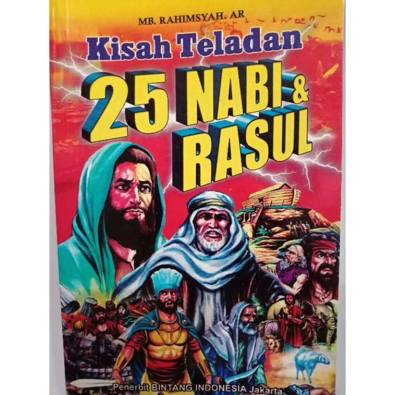 Cover Kisah 25 Nabi dan Rosul